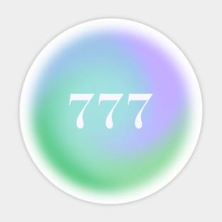 angel numbers 777 Sticker